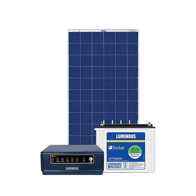 Solar Off Grid Combo | NXG 850e, Solar Battery 150 Ah, Solar Panel 170 W